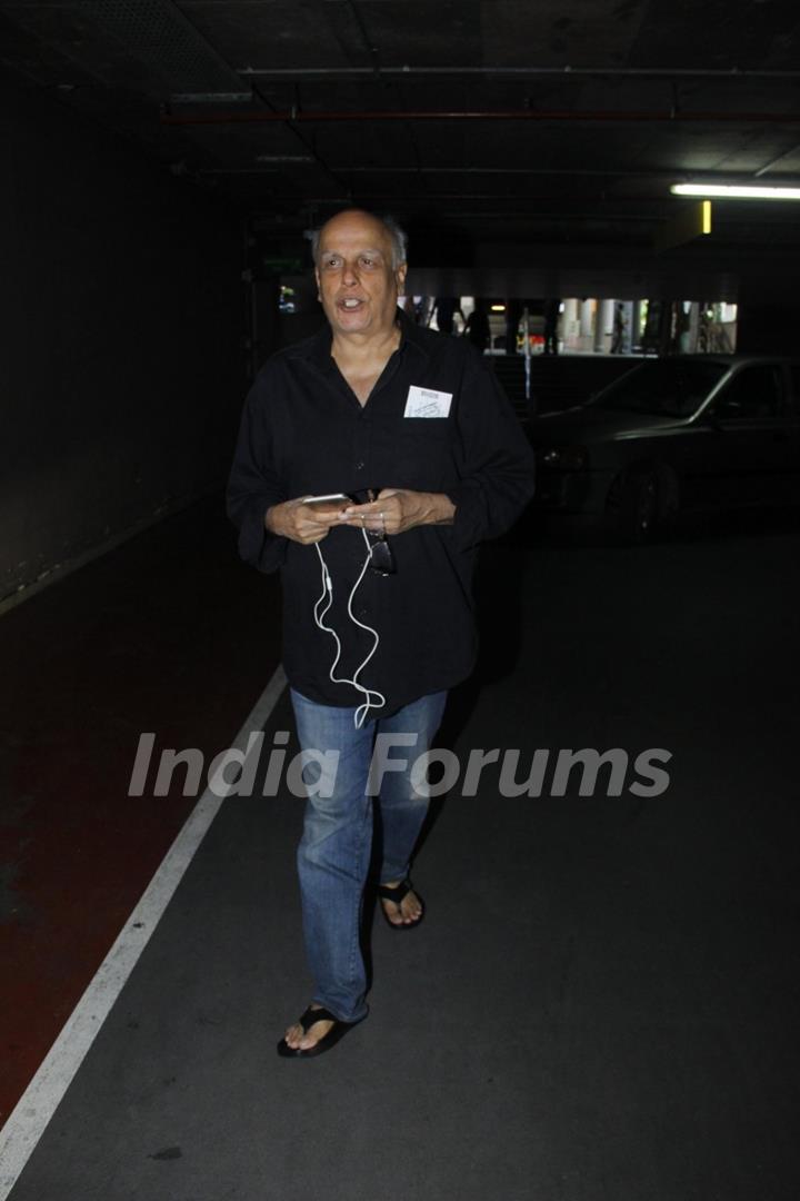 Airport Diaries: Mahesh Bhatt!