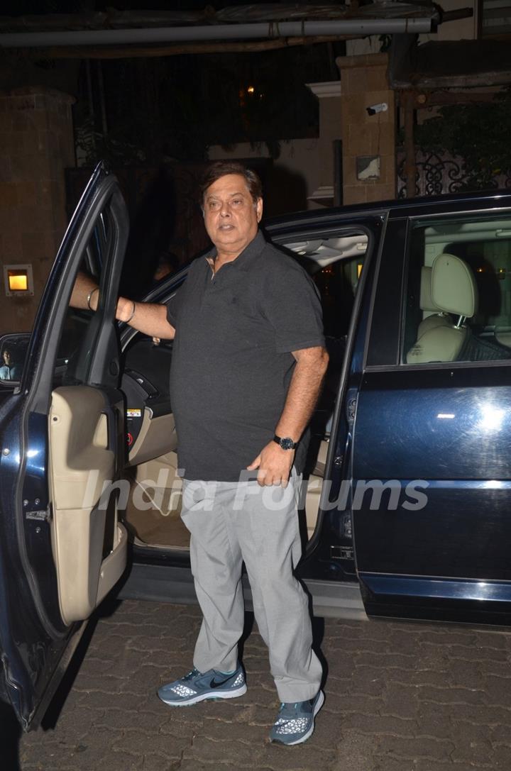 David Dhawan at Anil Kapoor's Ganesh Chaturthi Celebrations!