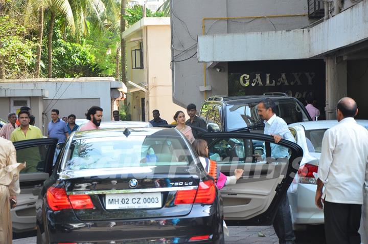 Riteish Deshmukh and Genelia Dsouza at Salman Khan's Ganesh Chaturthi Celebration