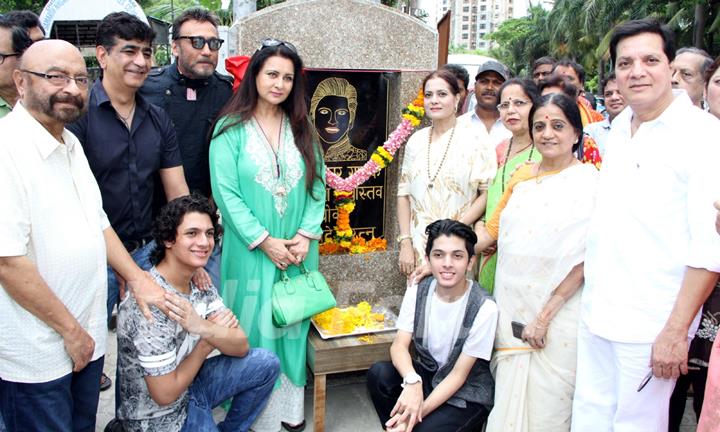 Jackie Shroff at Inauguration of Aadesh Shritastava Chowk