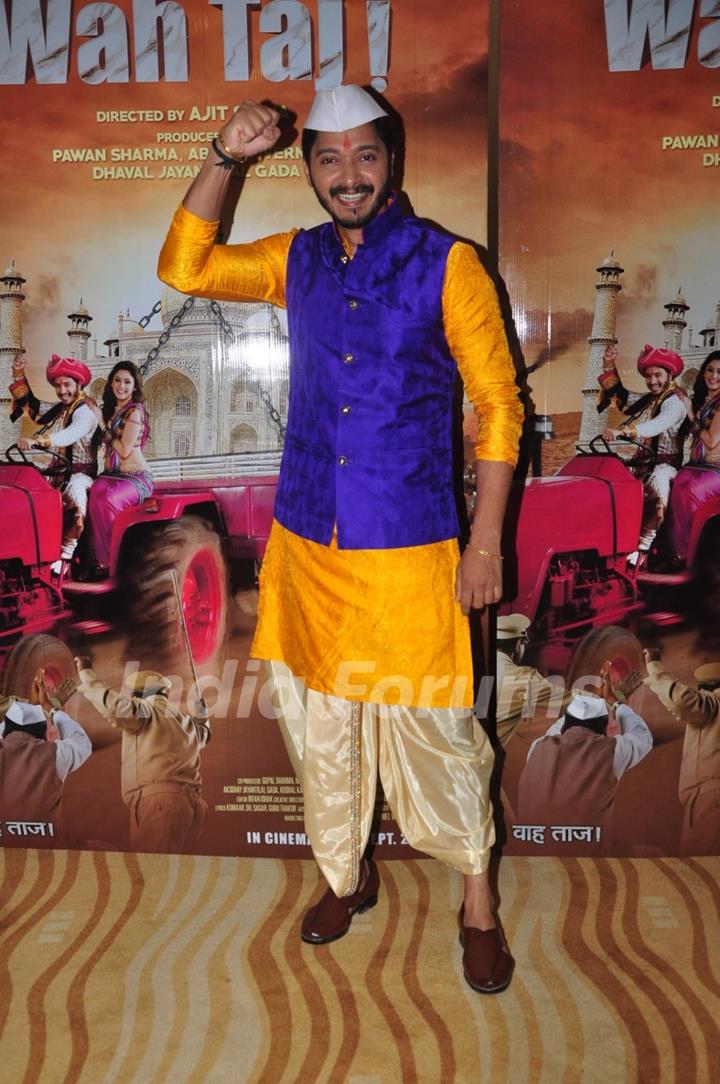 Shreyas Talpade at Trailer launch of Film 'Wah Taj'