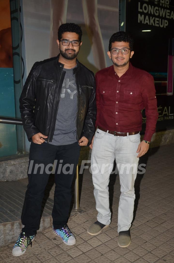 Siddharth Mahadevan at Special screening of 'Bar Bar Dekho'