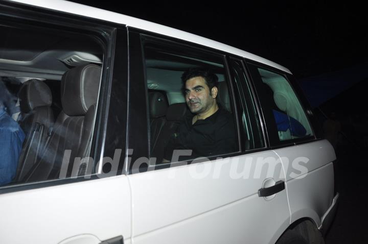 Arbaaz Khan at Special screening of film 'Freaky Ali'