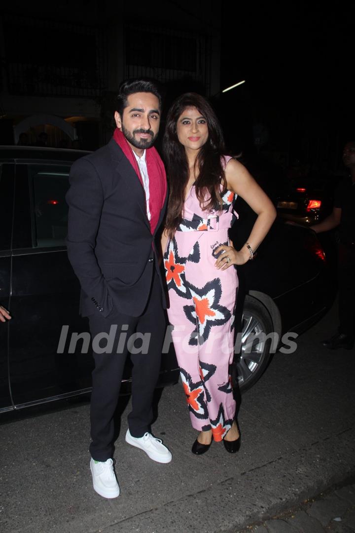 Ayushmann Khurrana at Birthday Bash of Raj Kundra