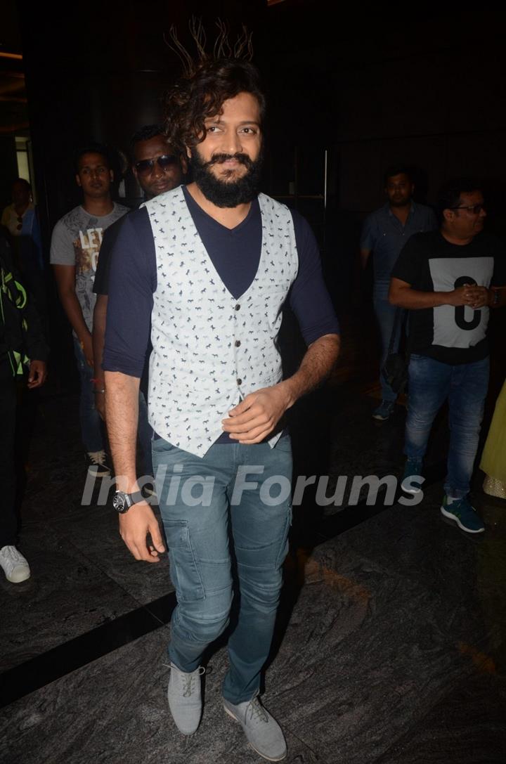 Riteish Deshmukh Promotes 'BANJO' at Pune