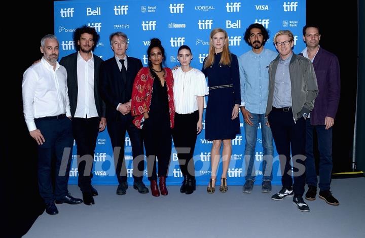 Dev Patel, Pallavi Sharda and Priyanka Bose and at Toronto Film Festival