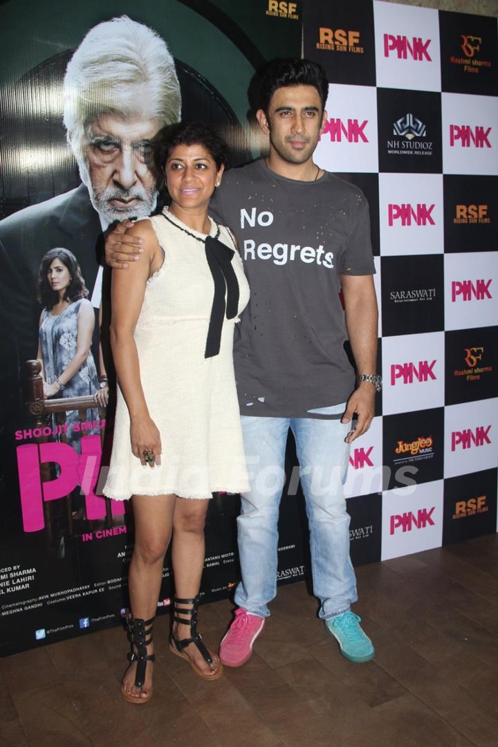 Amit Sadh at Special screening of Film 'Pink' at Light Box