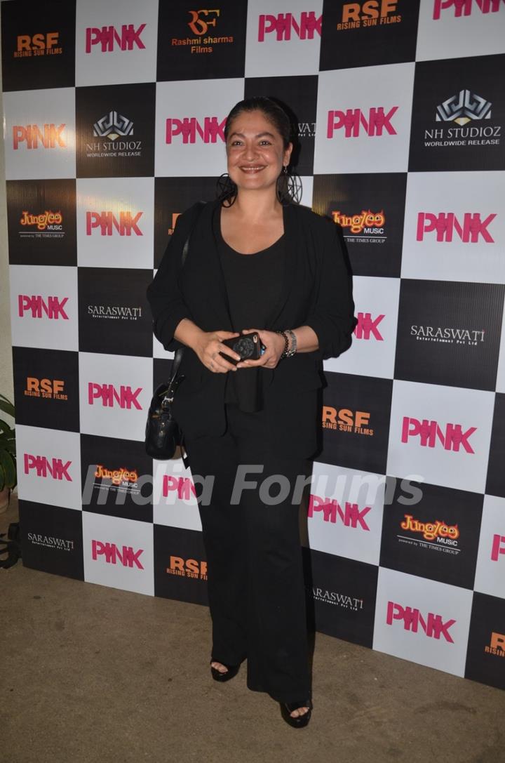 Pooja Bhatt at Special screening of Film 'Pink' at Sunny Super Sound