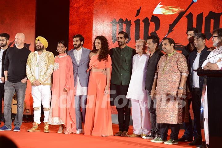 Celebs at Music launch of film 'Mirzya'