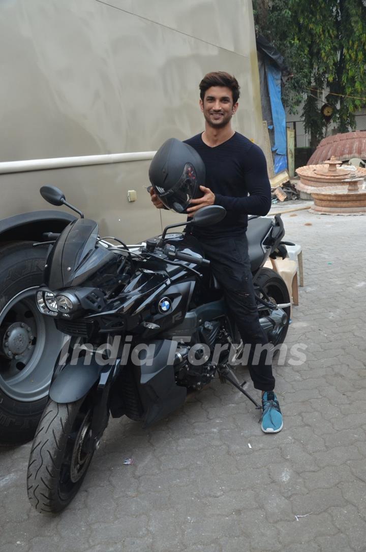 Sushant Singh Rajput at Promotion of 'M.S. Dhoni: The Untold Story'