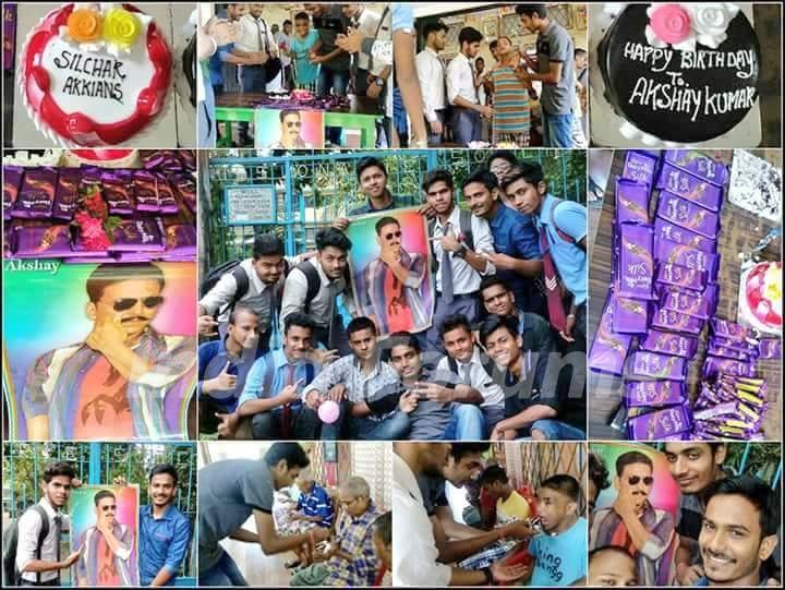 Akshay Kumar's fans celebrate his Birthday