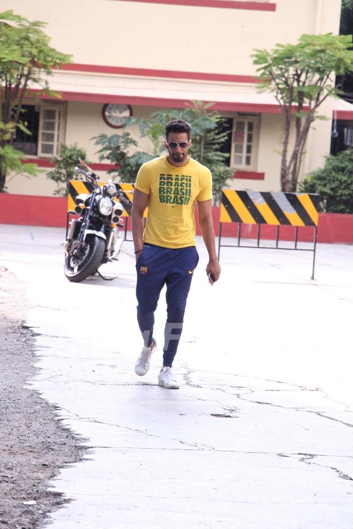 Upen Patel Snapped Post Leaving the Gym