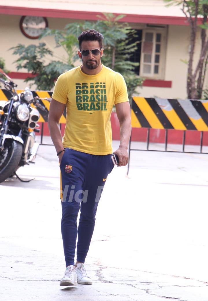Upen Patel Snapped Post Leaving the Gym