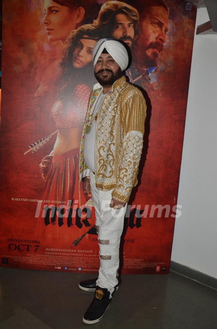 Daler Mehndi promotes Mirzya