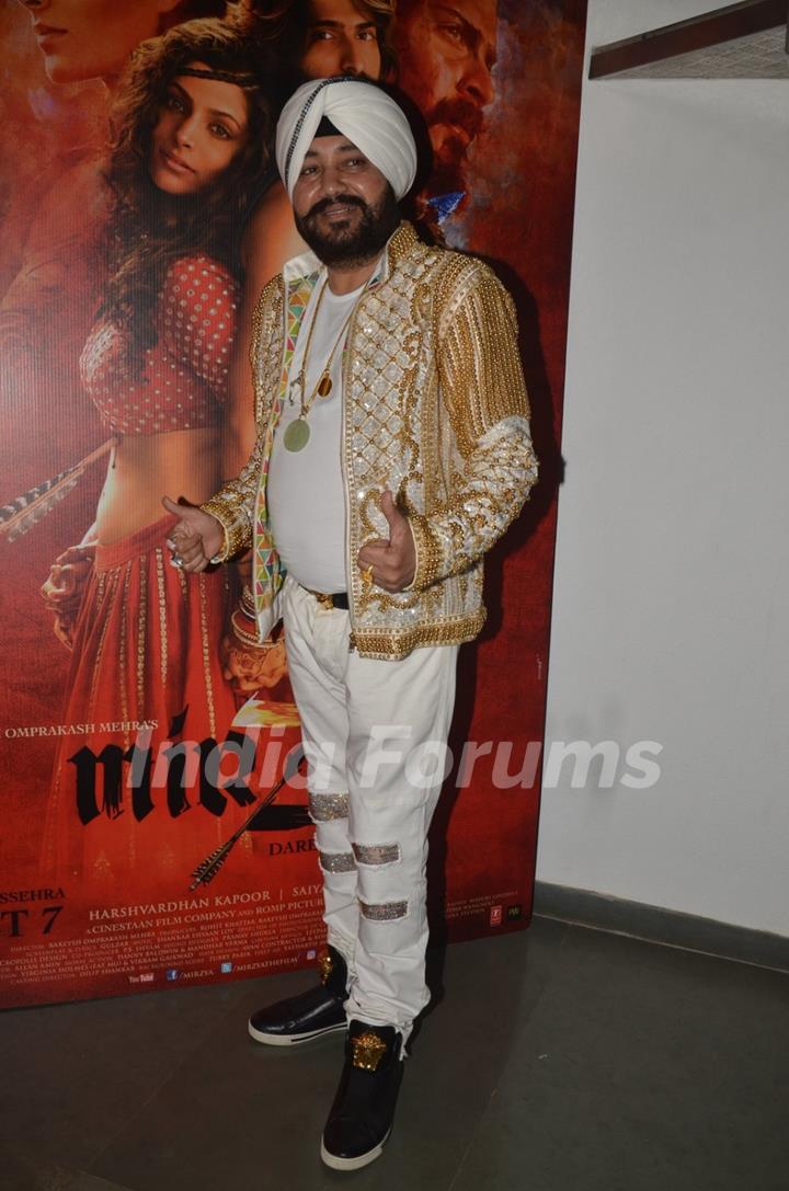 Daler Mehndi promotes Mirzya