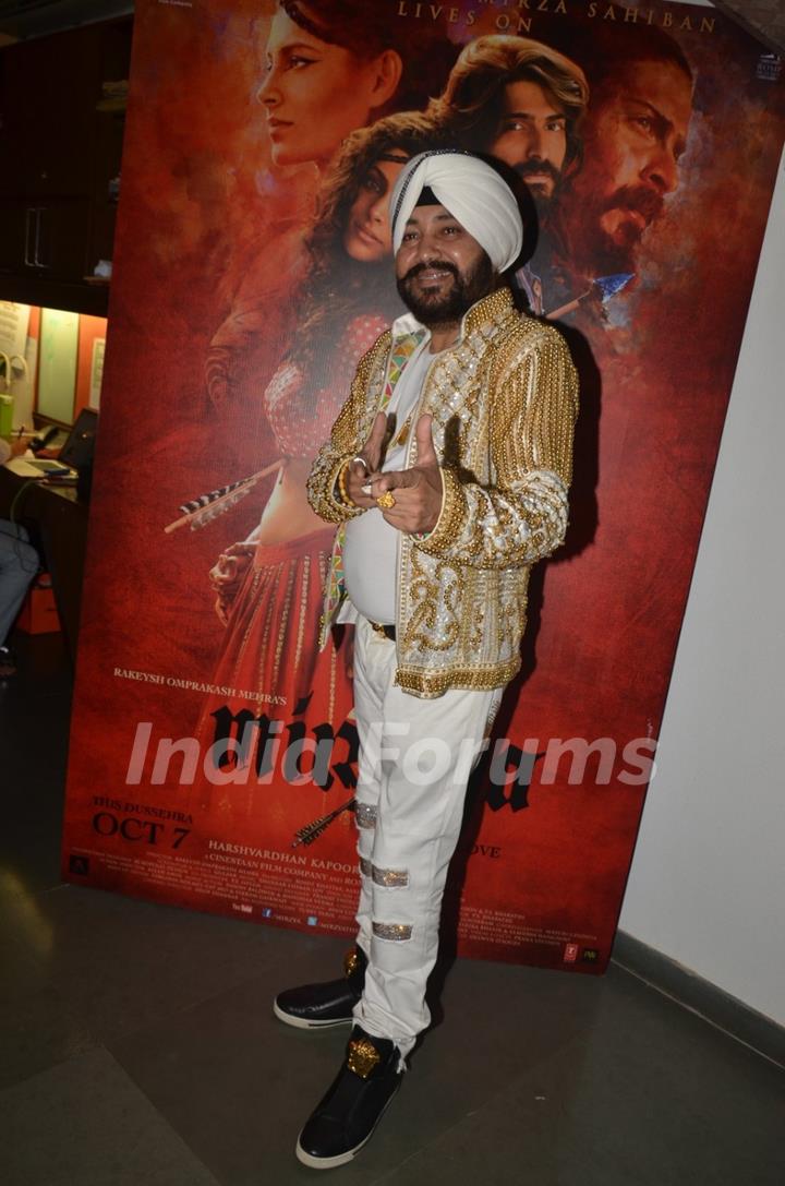 Daler Mehndi promotes Mirzya