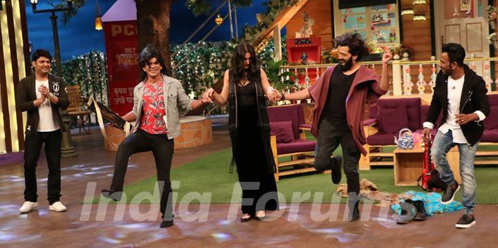 Celebs at Promotion of 'Banjo' on Sets of The Kapil Sharma Show