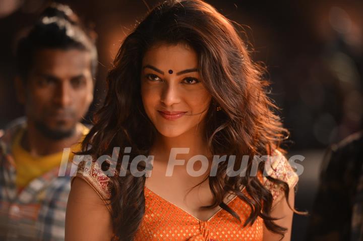 Kajal Aggarwal from Pakka Local Song in Janatha Garage