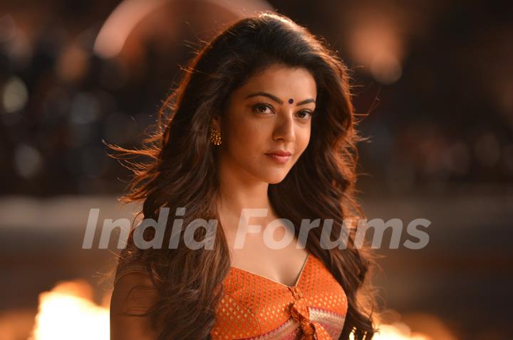 Kajal Aggarwal from Pakka Local Song in Janatha Garage