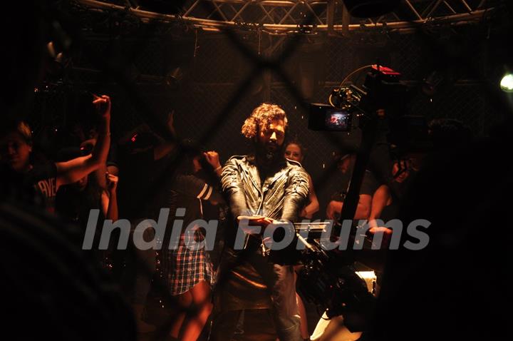 Riteish Deshmukh Shoot for Song in BANJO