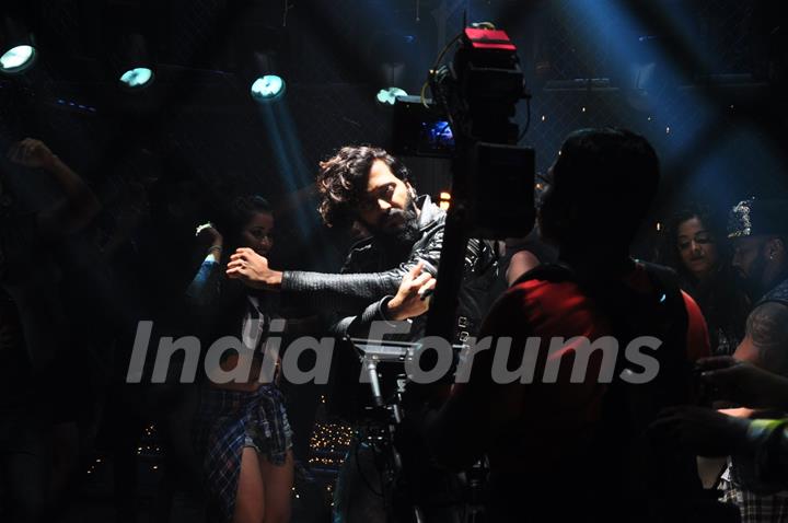 Riteish Deshmukh Shoot for Song in BANJO