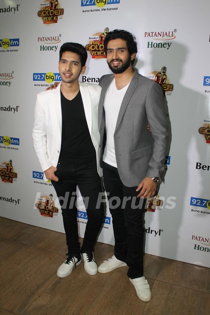 Armaan Malik with brother Amaal Malik