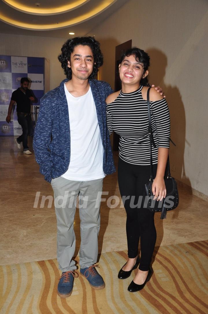 Riddhi Sen and Laher Khan at Special screening of film 'Parched'