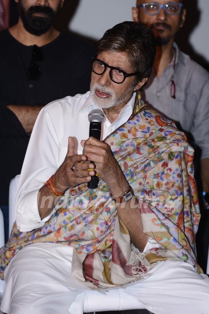 Amitabh Bachchan at Success meet of 'Pink'