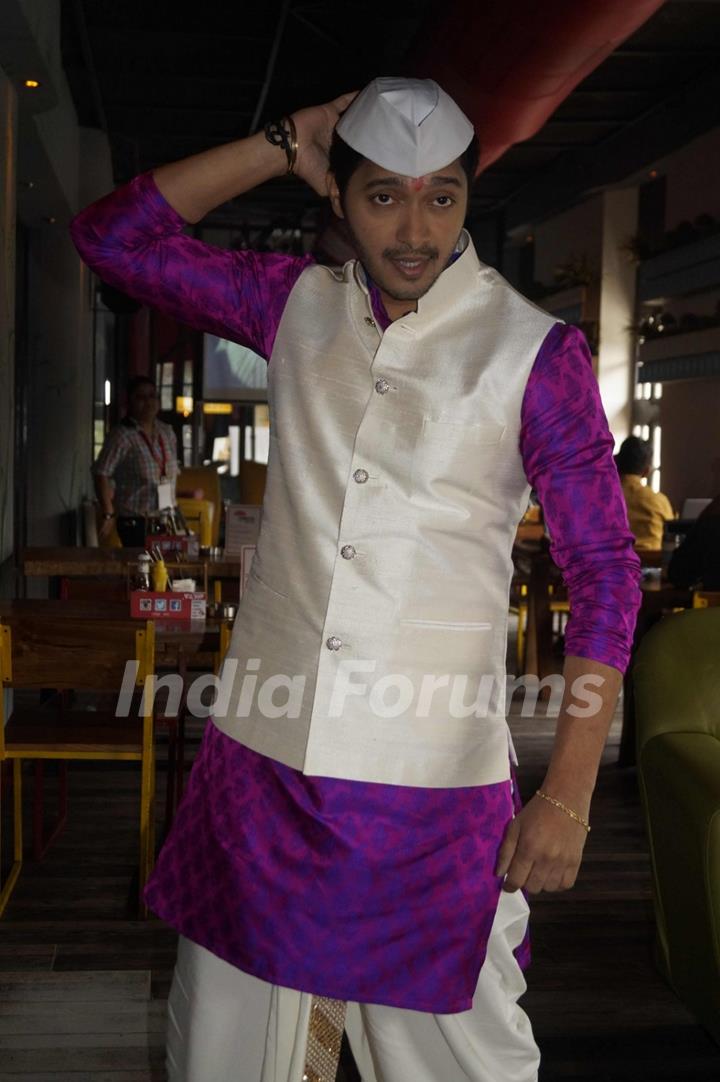 Shreyas Talpade at Press Meet of Wah Taj in Delhi