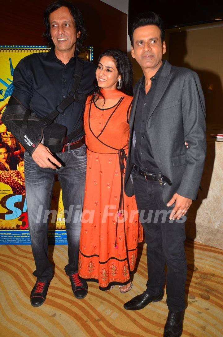 Manoj Bajpayee and Kay Kay Menon at Launch of film 'Saat Uchakkey'