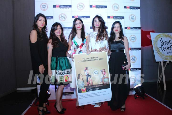 Gwen Athaide, Divya Khosla, Karishma Modi Chandhoke and Amy Billimoria at Launch of Shine Young 2016