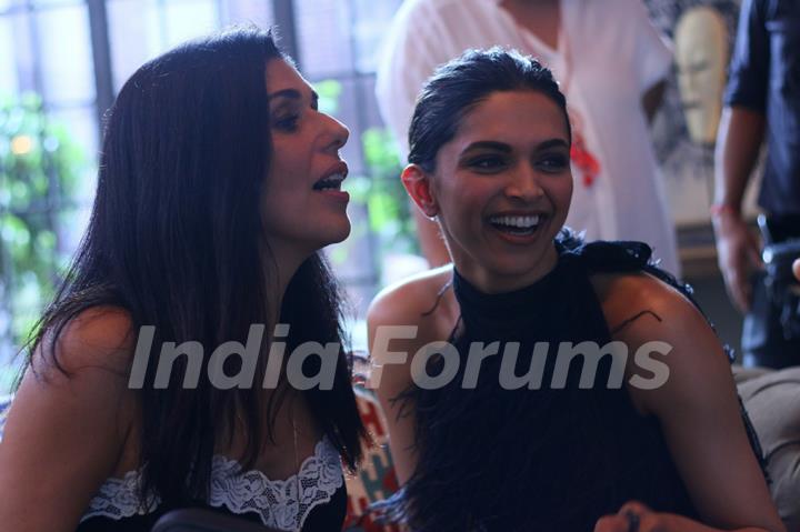 Deepika Padukone and Anaita Shroff on COLORS Infinity's Vogue BFFs