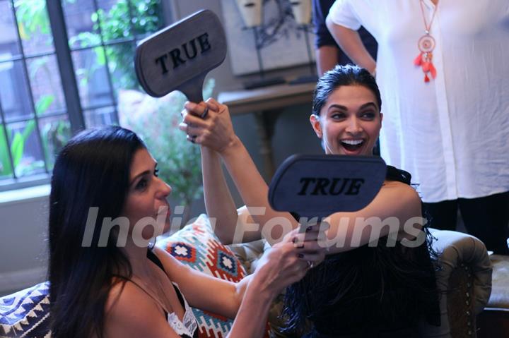 Deepika Padukone and Anaita Shroff on COLORS Infinity's Vogue BFFs