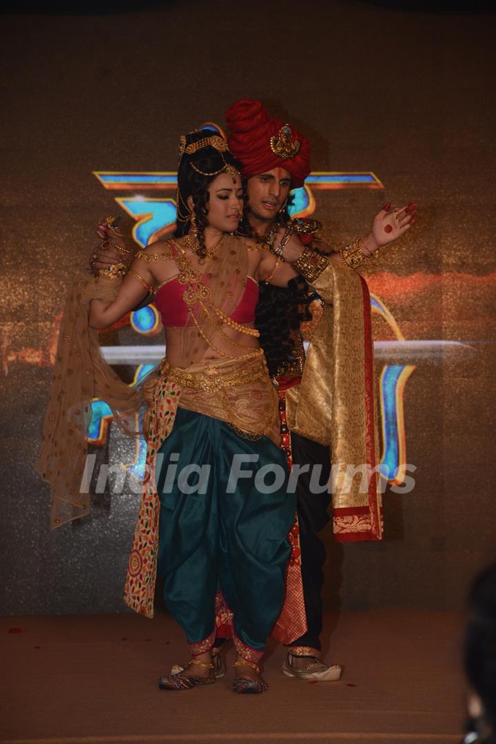 Rajat Tokas and Shweta Basu Prasad at Press meet of STAR Plus's upcoming show Chandra-Nandni