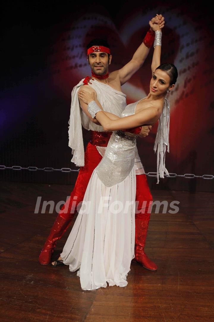 Sandip Soparrkar and Alesia Raut at NCPA Ballroom dancing event