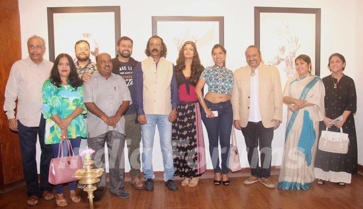 Lesle Lewis at Digital Era art show at Artist Centre, Kala Ghoda