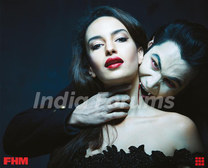 Elena Fernandes embraces her dark side on FHM India’s October issue