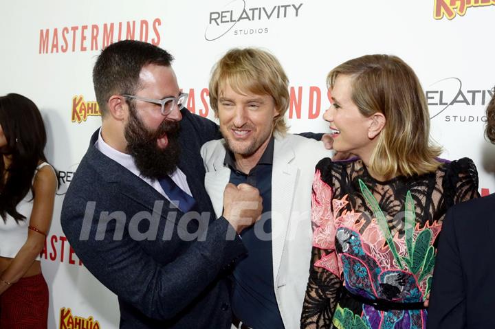 Celebs at Hollywood premiere of the movie Masterminds