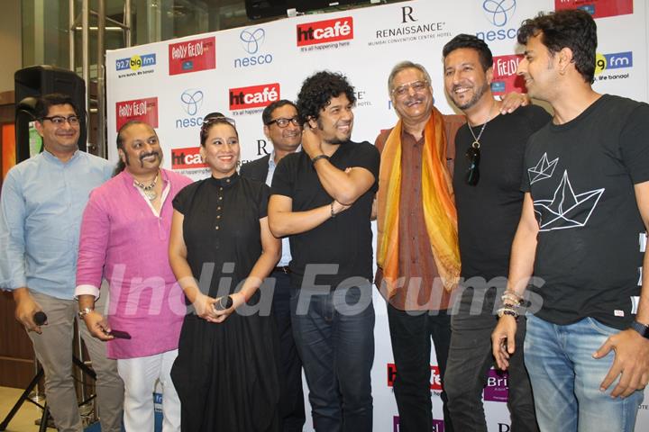 Celebs at Press meet of Folk and Fusion music Festival- Paddy Fields