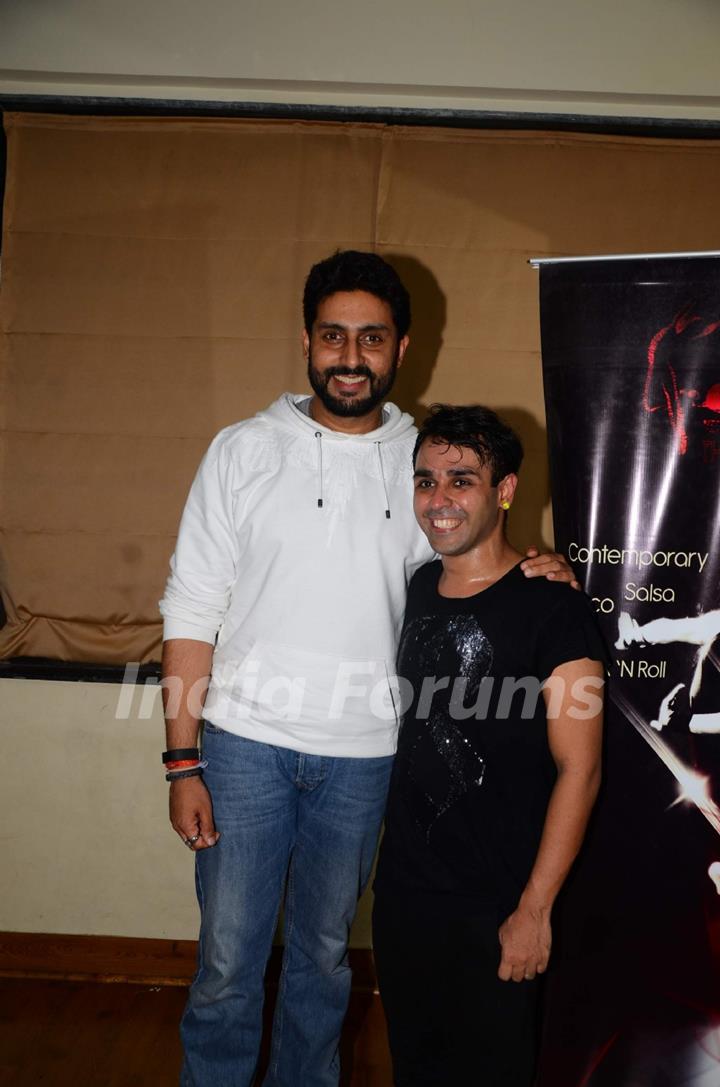 Abhishek Bachchan Snapped at STRUT - Dance Academy!