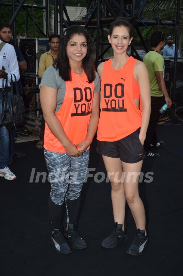 Jacqueline Fernandez, Kalki Koechlin and Sakshi Mallik at PUMA 'Do You' Event