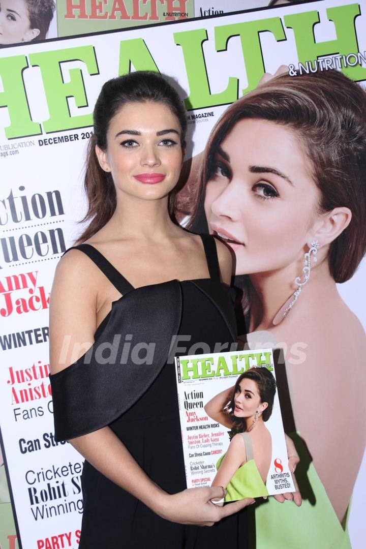 Amy Jackson at the Launch of 'Health Magazine'