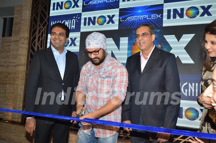 Aamir Khan at The Launch Of Inox Insignia Premium