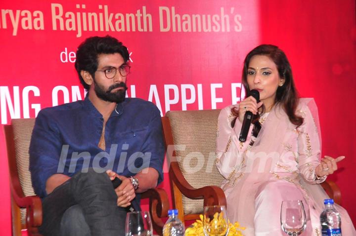 Launch of Aishwarya R Dhanush's Book 'Standing on an Apple box'