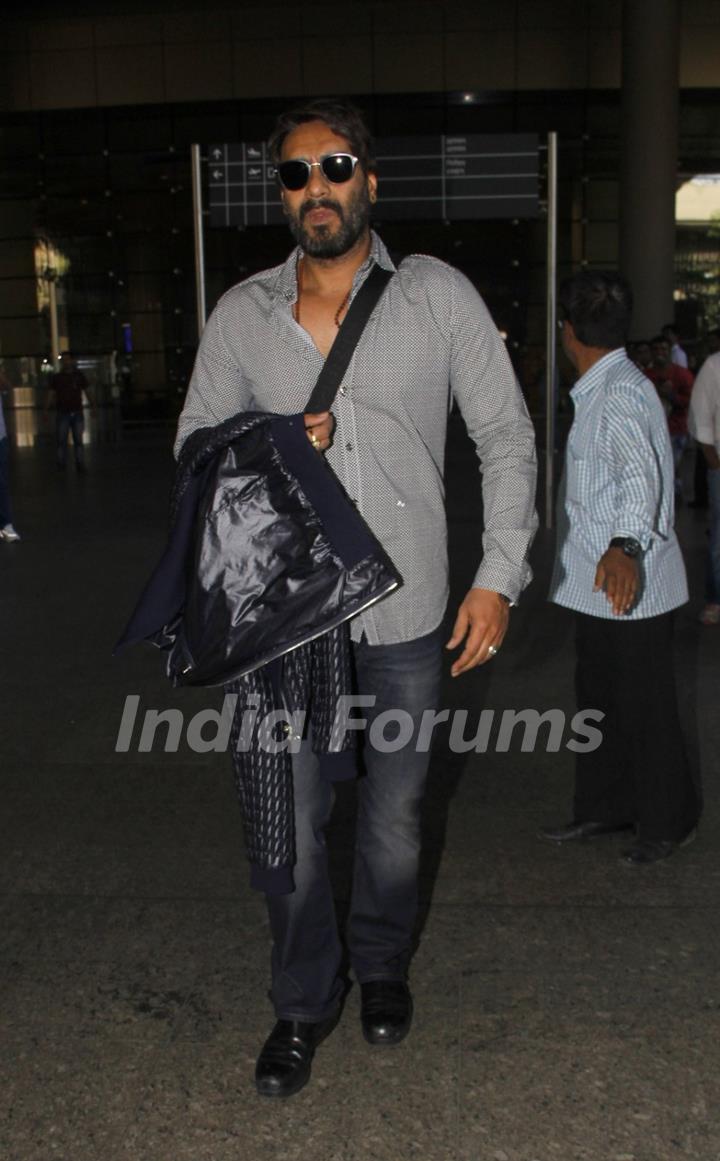 Airport Diaries: Ajay Devgn