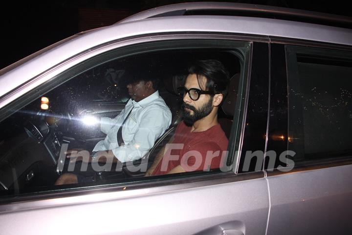 Shahid Kapoor Snapped shorts and T-shirt