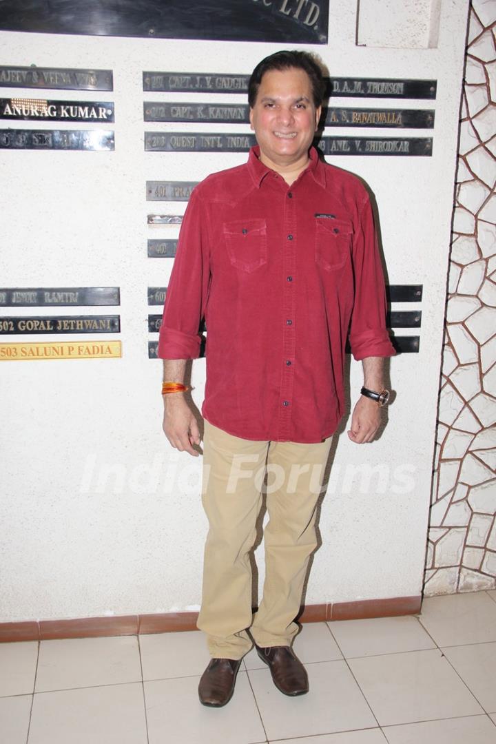 Lalit Pandit at Javed Akhtar's Birthday Bash