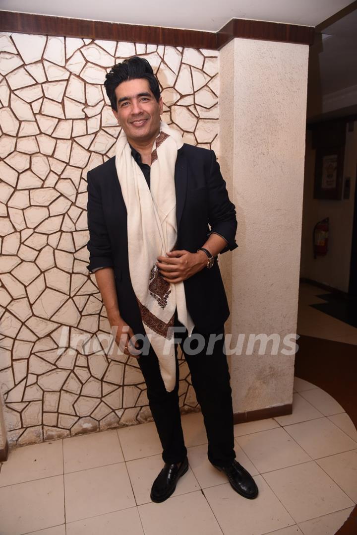 Manish Malhotra at Javed Akhtar's Birthday Bash