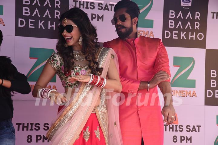 Kishwer Merchant and Suyyash Rai at Kala Chasma Bike Rally