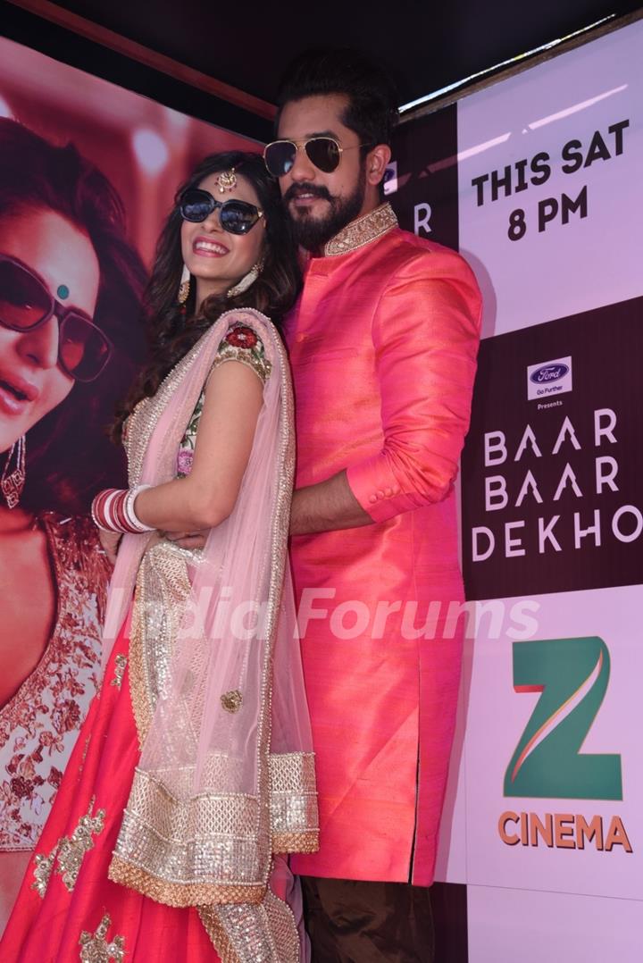 Kishwer Merchant and Suyyash Rai at Kala Chasma Bike Rally